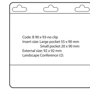 2 Card Holder – Landscape B90x93