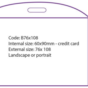 Card Holder – Landscape and Portrait