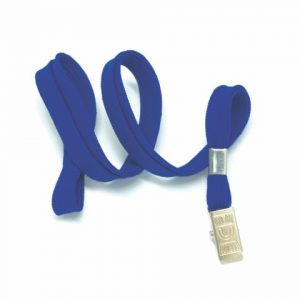 Lanyard with Alligator Clip (ROYAL BLUE)