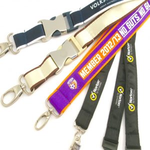 Satin Applique Lanyards