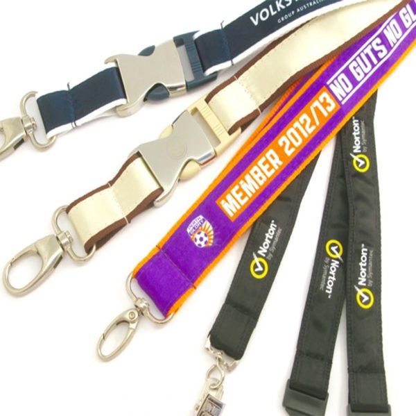 Satin Applique Lanyards