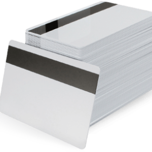 Blank White HICO MAG STRIPE Plastic Cards Pack 500