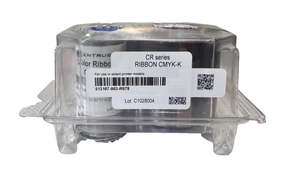 Artista CR3AU Series Primerless Colour Ribbon, CMYK-K