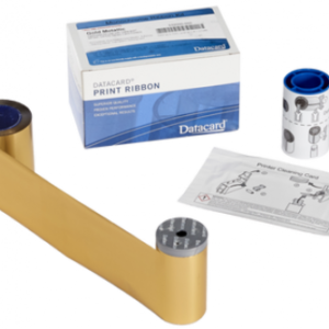 Entrust CD / SD Standard Gold Matte Monochrome Ribbon Kit (1500)