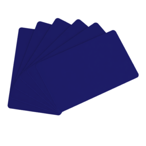Royal Blue Plastic Card Pack