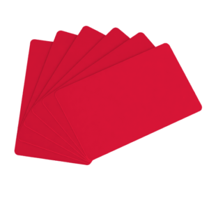 Red Plastic Card Pack