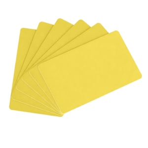 Yellow Plastic Card Pack