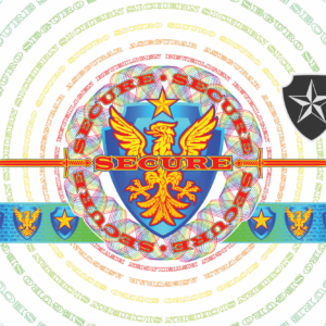 DuraGard Optigram(R) Laminate, 1.0 mil, "Secure Crest" Registered, Full Card