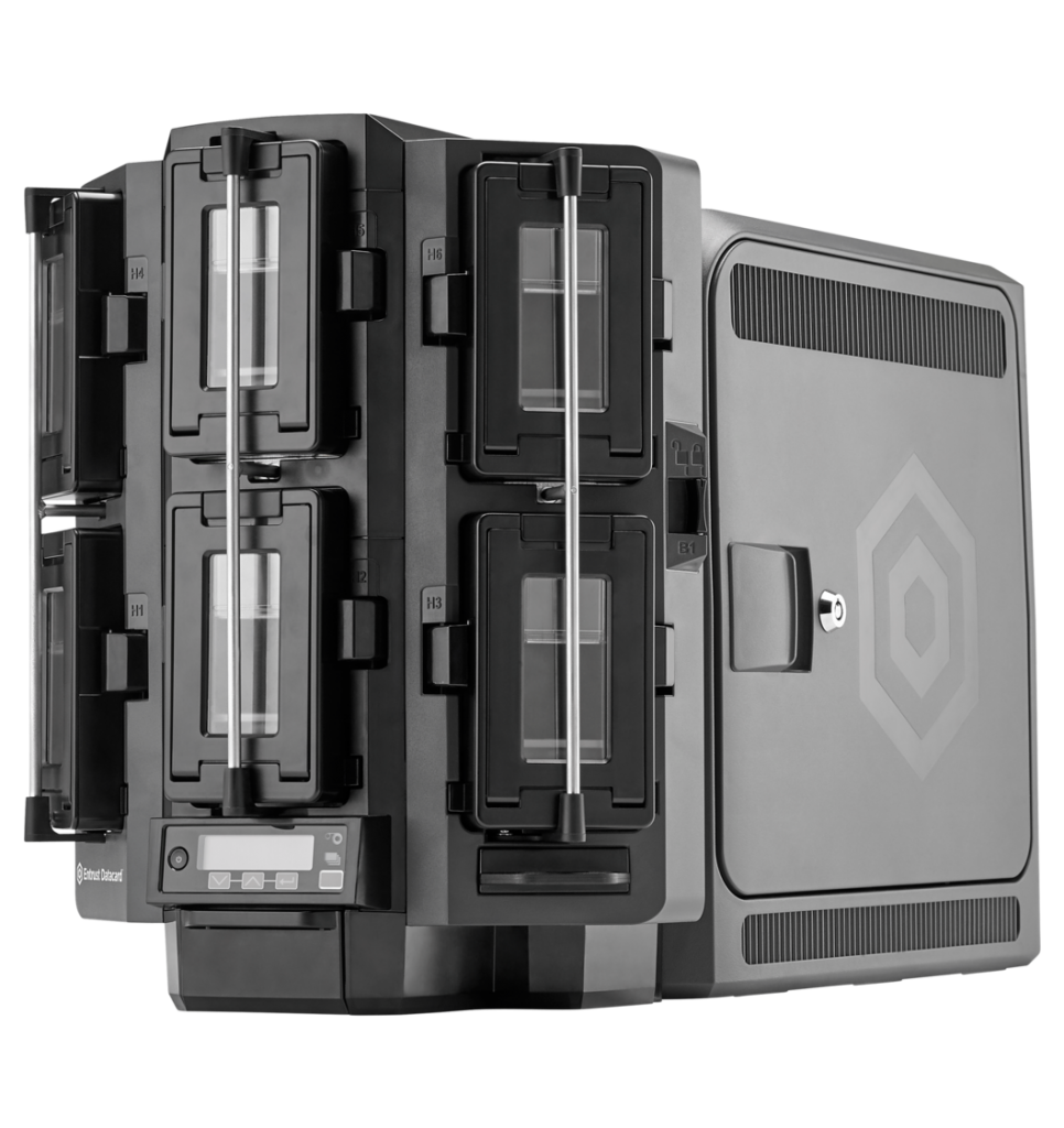 CR805 Multi-Hopper Retransfer Card Printer