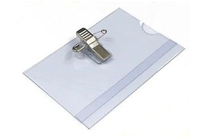 metal badge clip