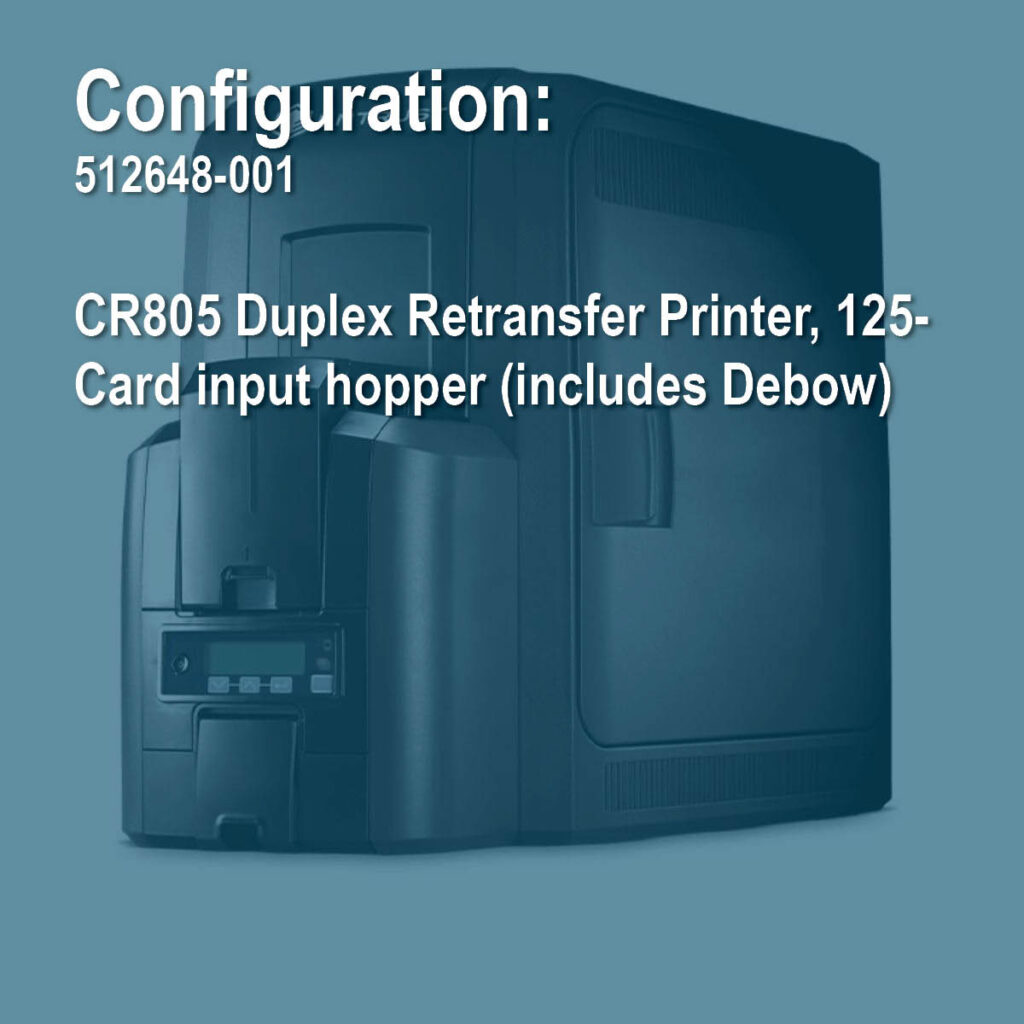 Artista CR805 Duplex 600 dpi Retransfer Printer (includes Debow)
